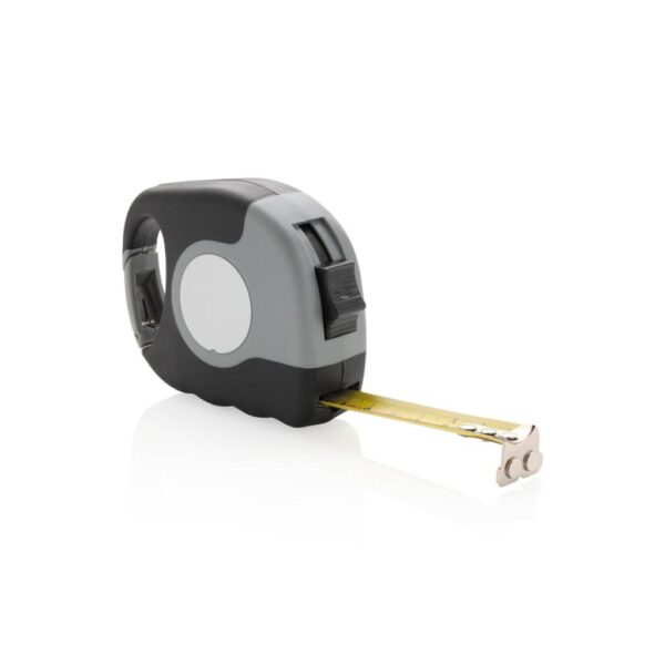 Measuring tape with carabiner