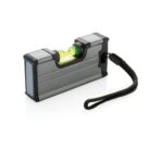 Pocket size level ruler with magnet