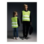 GRS recycled PET high-visibility safety vest 3-6 years - Slika 13