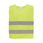 GRS recycled PET high-visibility safety vest 7-12 years
