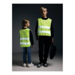 GRS recycled PET high-visibility safety vest 7-12 years - Slika 12