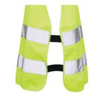 GRS recycled PET high-visibility safety vest 7-12 years - Slika 4