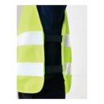 GRS recycled PET high-visibility safety vest 7-12 years - Slika 9