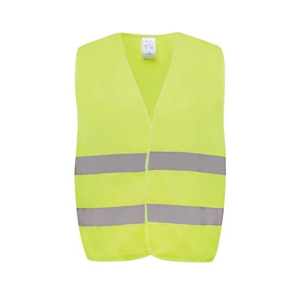 GRS recycled PET high-visibility safety vest