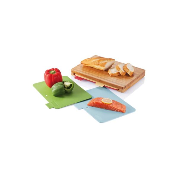 Cutting board with 4pcs hygienic boards