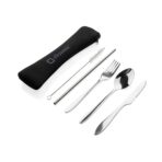 4 PCS stainless steel re-usable cutlery set - Image 4