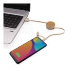 Cork and Wheat 6-in-1 retractable cable - Slika 5