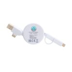 RCS recycled plastic Ontario 6-in-1 retractable cable - Slika 4