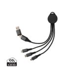 Terra RCS recycled aluminium 6-in-1 charging cable - Image 2