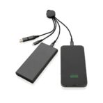 Terra RCS recycled aluminium 6-in-1 charging cable - Image 4