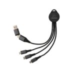 Terra RCS recycled aluminium 6-in-1 charging cable - Image 6