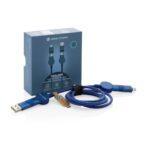 Oakland RCS recycled plastic 6-in-1 fast charging 45W cable - Slika 11