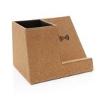 Cork pen holder and 5W wireless charger