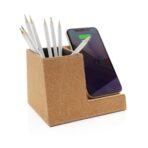 Cork pen holder and 5W wireless charger - Image 3