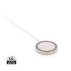Wheat Straw 5W round wireless charging pad - Image 2