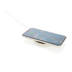 Wheat Straw 5W round wireless charging pad - Image 3