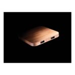 Bamboo 10W wireless charger with USB - Slika 8