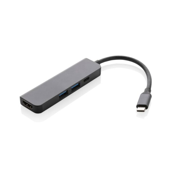 Terra RCS recycled aluminum hub with HDMI input