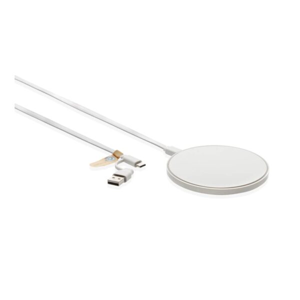 RCS standard recycled plastic 10W wireless charger