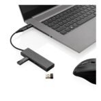 Terra RCS recycled aluminium hub with 3 USB ports - Image 3