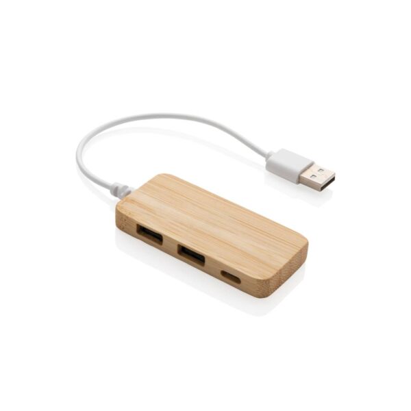 Bamboo hub with Type-C