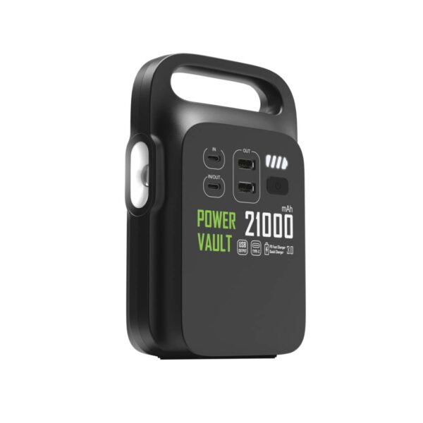 Power Vault RCS plastična prijenosna električna stanica od 21000 mAh