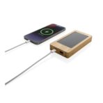 Sunwick 10.000 mAh Bamboo solar powerbank - Image 3