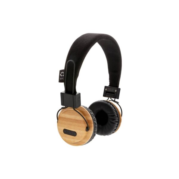 Bamboo wireless headphone