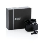 RCS recycled plastic Swiss Peak ANC TWS earbuds - Slika 11