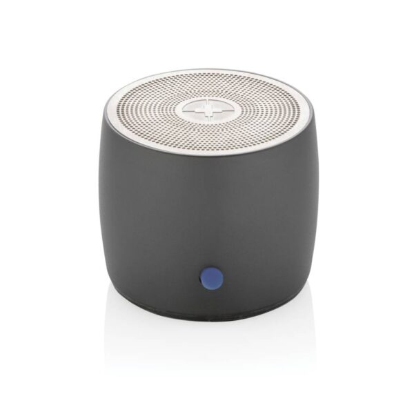 Swiss Peak RCS recycled aluminum 3W bass speaker