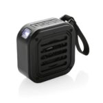 3W RCS recycled plastic wireless sunwave solar speaker
