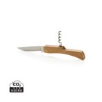 Wooden knife with bottle opener - Image 2