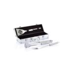 3 pcs barbecue set in aluminium box