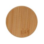 Double wall borosilicate glass with bamboo lid 350ml 2pc set - Image 5
