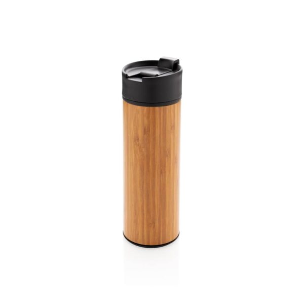 Bogota vacuum bamboo coffee mug