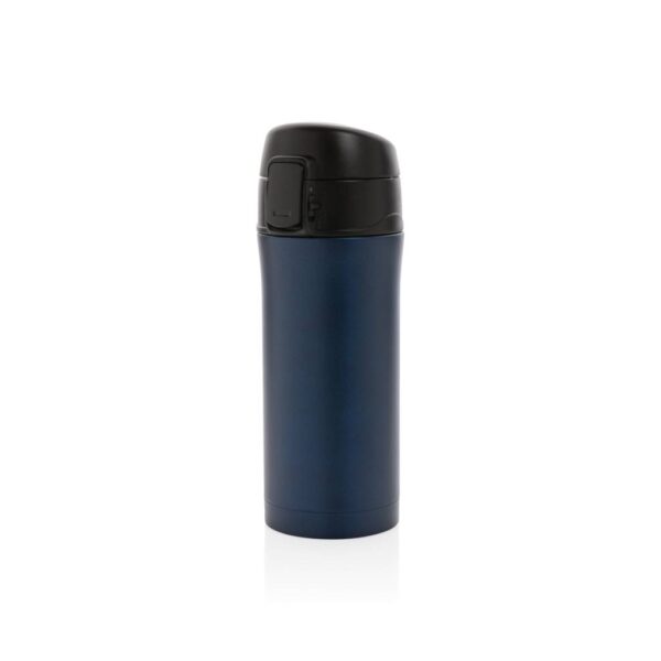 Metallic easy lock vacuum mug