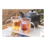 Deluxe double wall electroplated glass mug - Image 11
