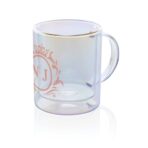 Deluxe double wall electroplated glass mug - Image 8
