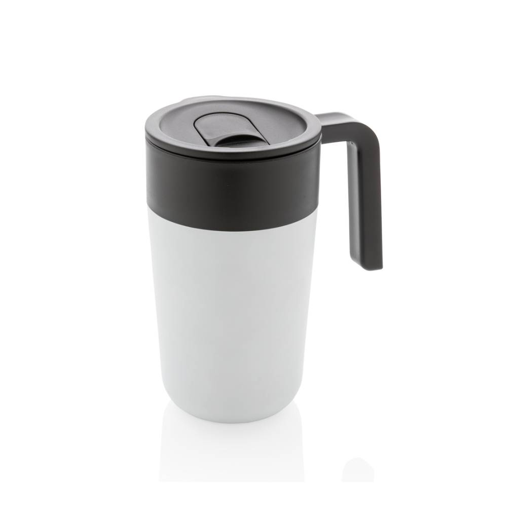 x00P433.23-P433.233-1 GRS Recycled PP and SS mug with handle - Image 1