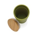 GRS certified recycled PP mug with bamboo lid - Slika 4