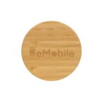 GRS certified recycled PP mug with bamboo lid - Slika 6