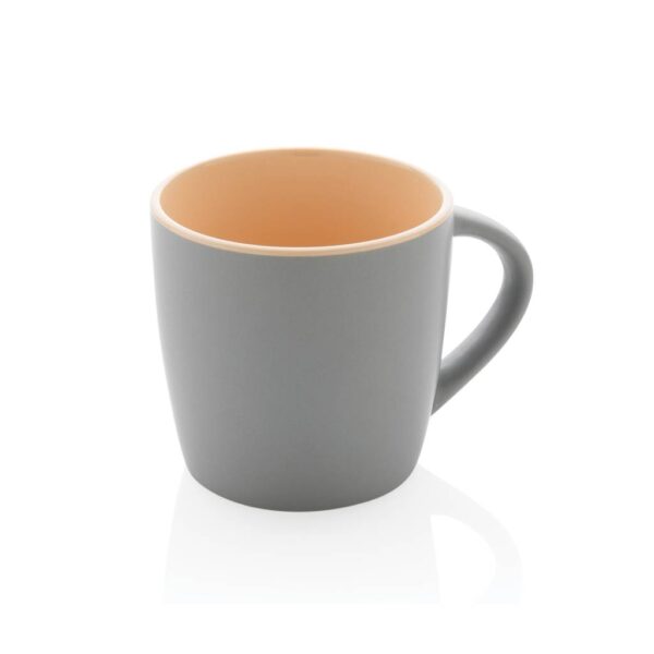 Ceramic mug with coloured inner 300ml