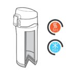 RCS Recycled stainless steel easy lock vacuum mug - Image 8
