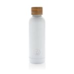 Wood RCS certified recycled stainless steel vacuum bottle - Image 5