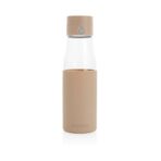 Ukiyo glass hydration tracking bottle with sleeve - Image 3