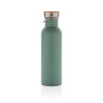 Modern stainless steel bottle with bamboo lid - Slika 4