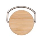 Modern stainless steel bottle with bamboo lid - Slika 6
