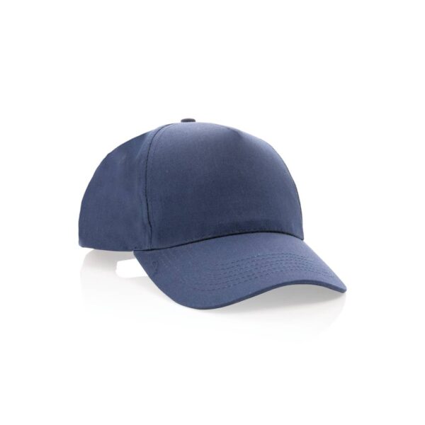 Impact 5 panel 190gr Recycled cotton cap with AWARE™ tracer