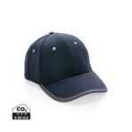 Impact AWARE™ Brushed rcotton 6 panel contrast cap 280gr - Image 2