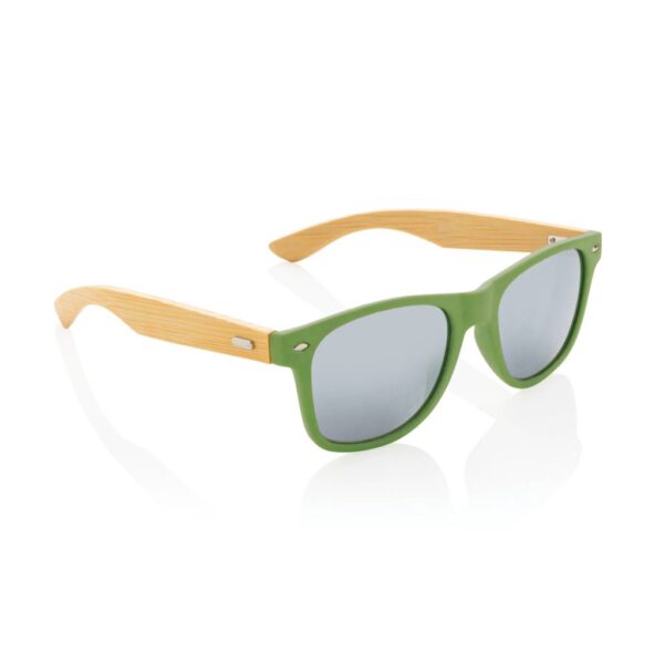 Bamboo and RCS recycled plastic sunglasses